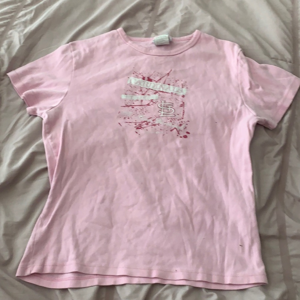 Pink cardinals March large women/junior